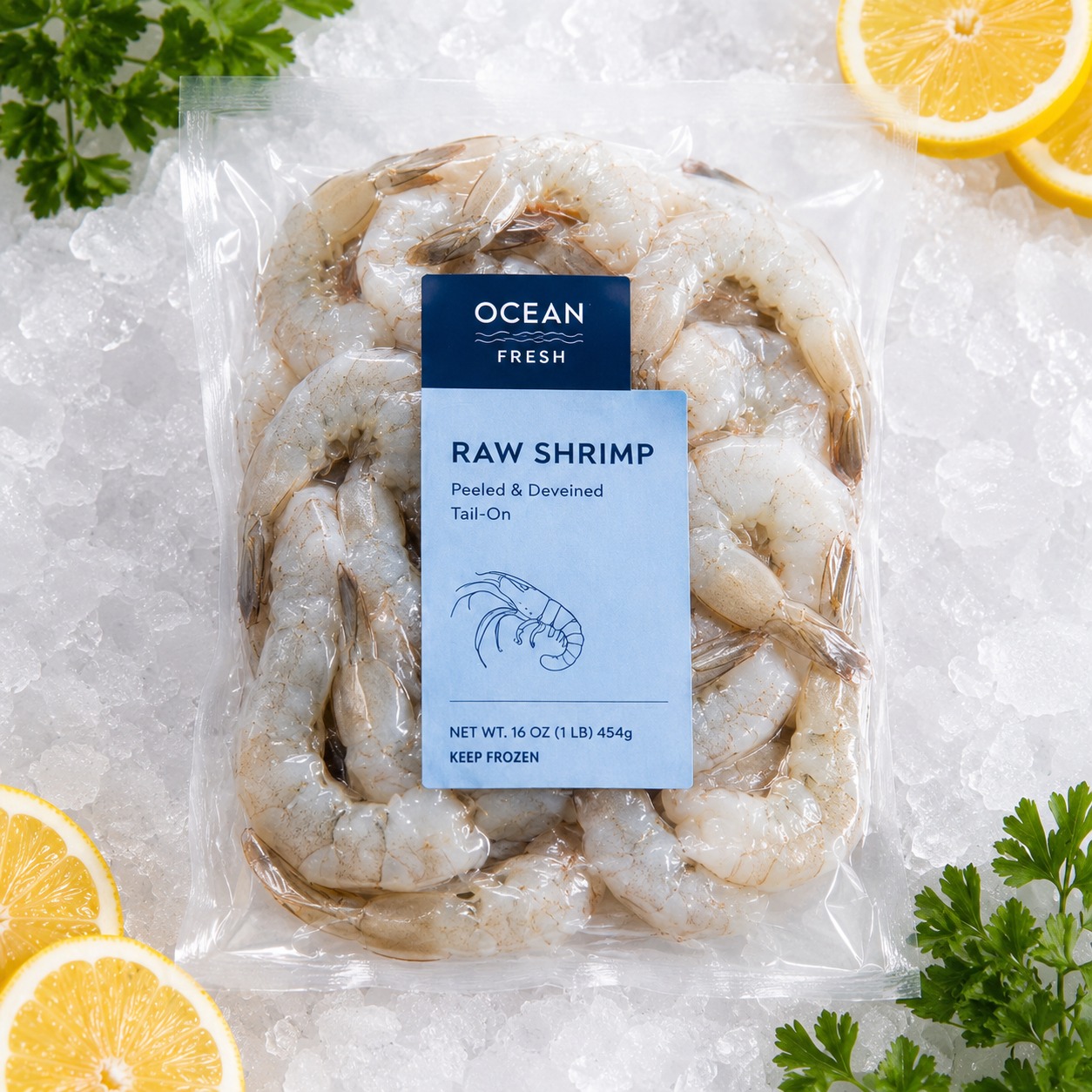 Udang Raw Shrimp