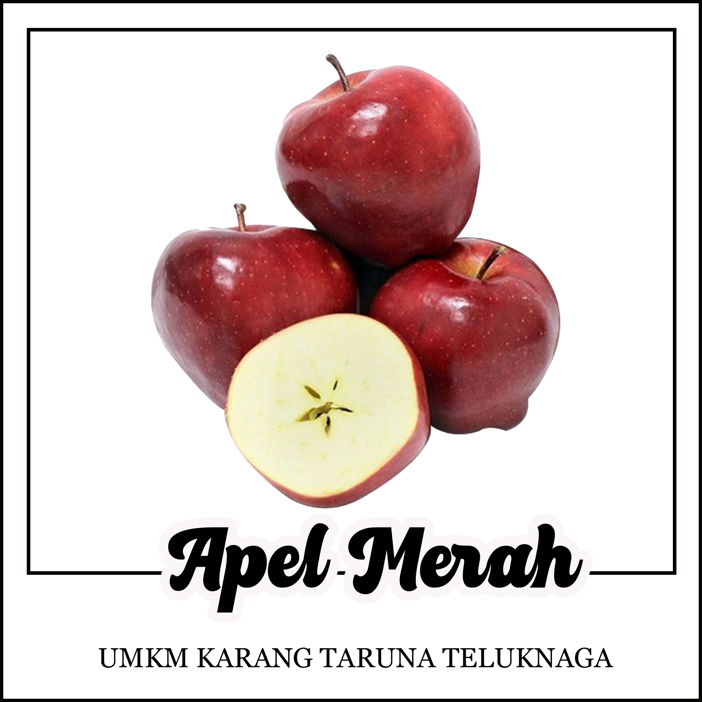 apel merah
